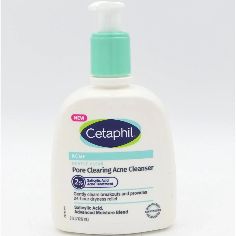 Cetaphil Gentle Clear Pore Clearing Acne Cleanser 8 fl oz Pump Bottle 08/26